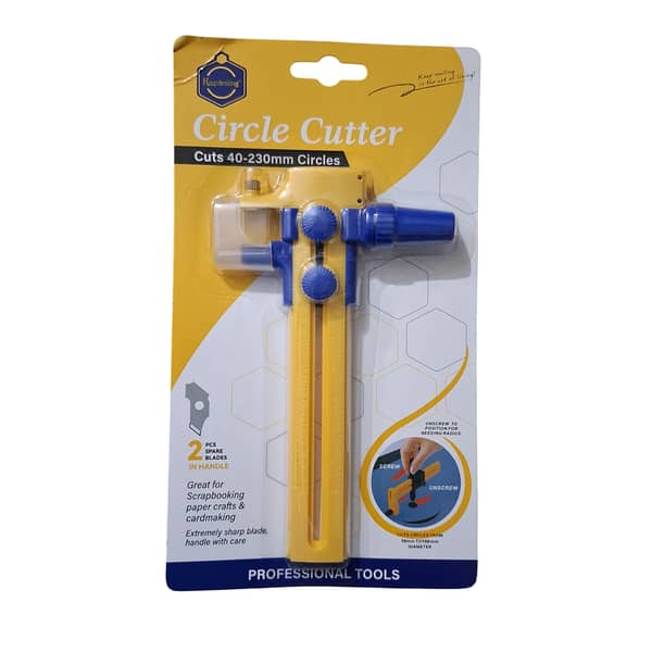 Keep Smiling Circle Cutter cuts 40-230mm circle