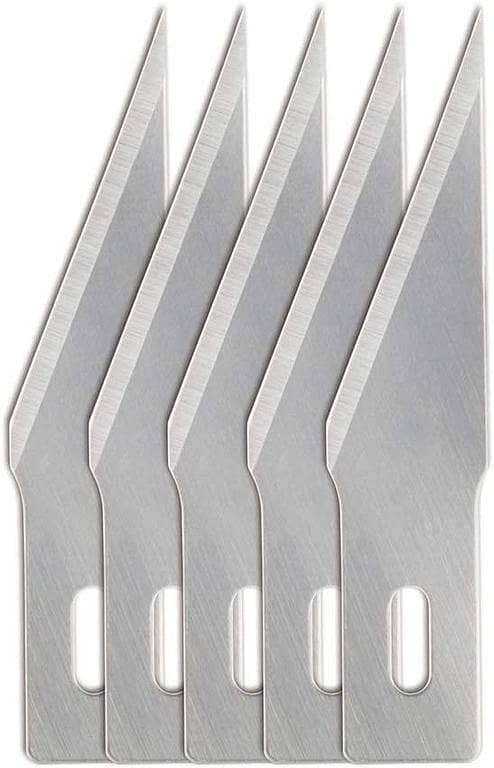 Pack Of 15 #11 Steel Iron Blades Scalpel Wood Carving Engraver Crafts Hobby Knife for Mobile Phone Films Cutter Tools