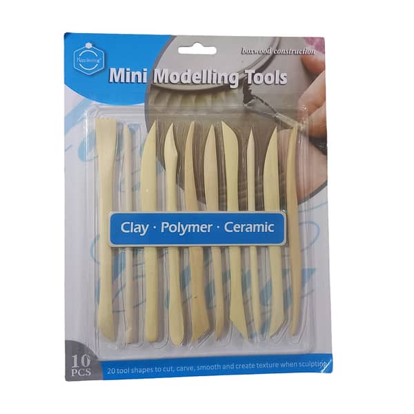 Keep Smiling Clay Sculpting Tools Set Pottery Carving Ceramic Modelling Mini Modelling Tool 10 Pcs Set
