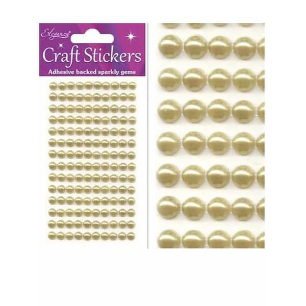 Golden Cut Pearl Strips For Art Work