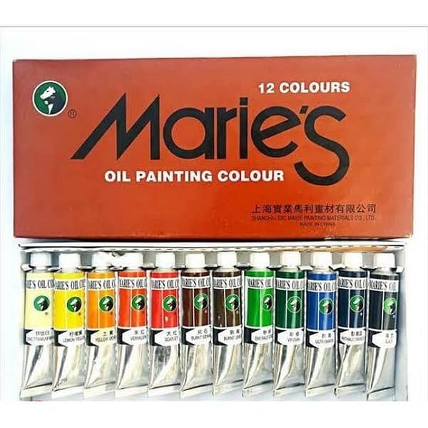 Marie’s Oil Colour Paints Set 12 Pieces