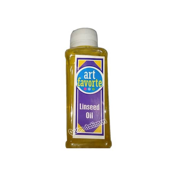 Linseed Oil for Oil Painting Plastic Bottle 100ml