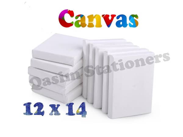 2 Piece Of 12X14 Inches Canvas For Painting - 12 x 14 Canvas Board