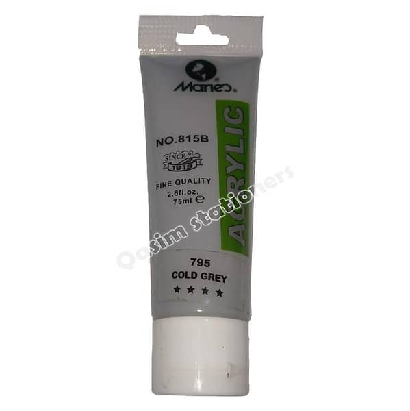 Marie's 75ml Acrylic Colors Paint Tubes-795 Cold Grey