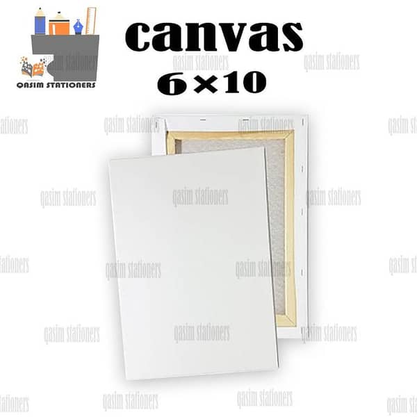 1 Piece Of 6X10 Inches Canvas For Painting - 6 x 10 Canvas Board