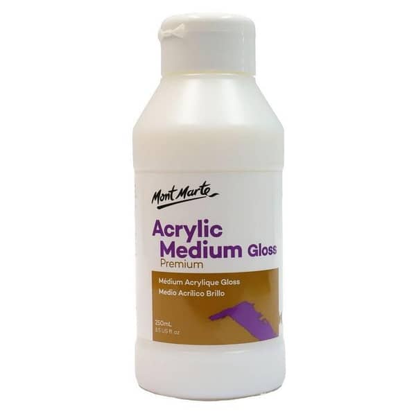 Mont Marte Acrylic Medium - Gloss 250ml