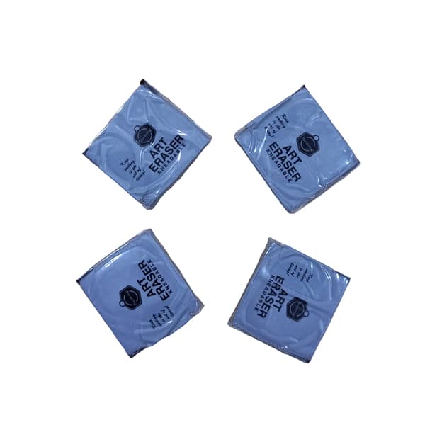 4pcs Keep Smiling Kneadable eraser for charcoal pencil