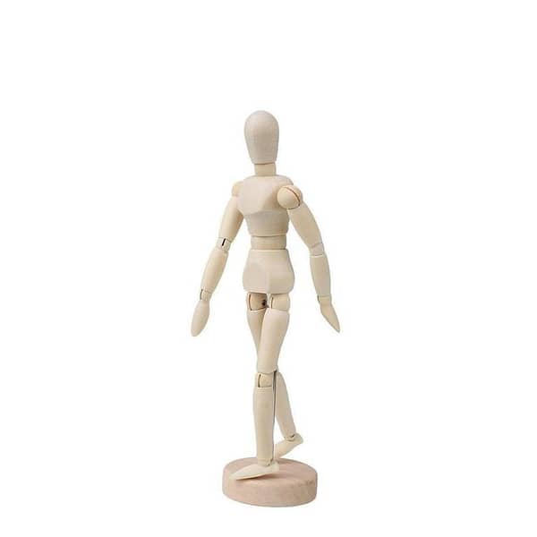Wooden Manikin 5.5" / 8" Move able Model for Artists