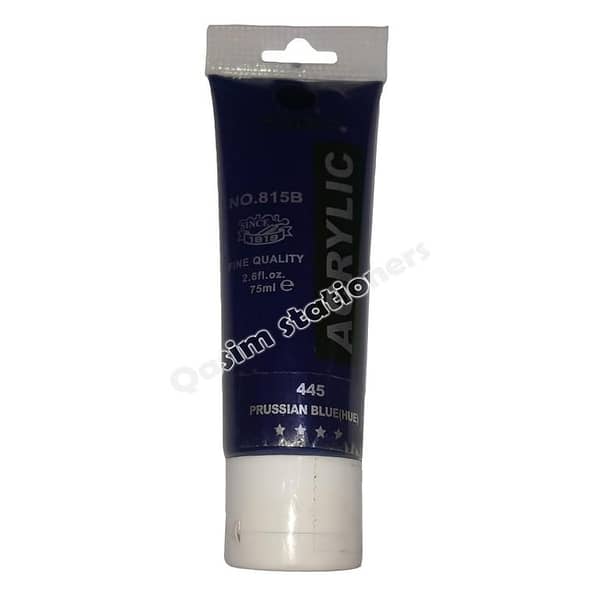 Marie's 75ml Acrylic Paint Tubes - 445 Prussian Blue (Hue)