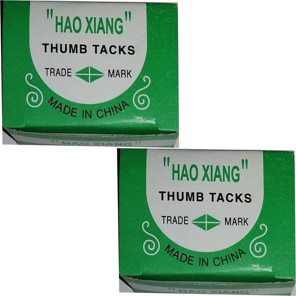 Pack of 2 - Thumb Pins / Imported Pins / Notice Board Pins / Office Thumb Pin