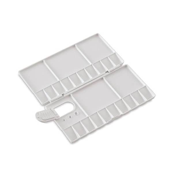 Folding Type Plastic Palette For Painting (Size 25 x 12.5 cm) Large Size