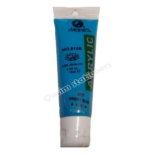 Marie's 75ml Acrylic Colors Paint Tubes-457 O_rient Blue
