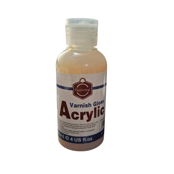 Keep Smiling 120ml Acrylic Gloss Varnish