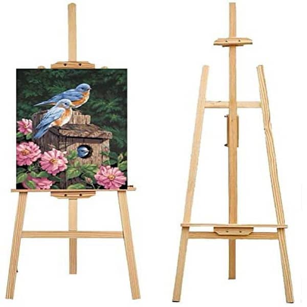 FINE ART WOODEN EASEL 90CM - 120CM - 145CM - 175CM