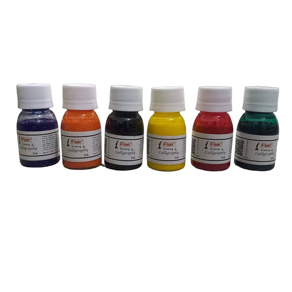 6pcs set of Professional Calligraphy ink