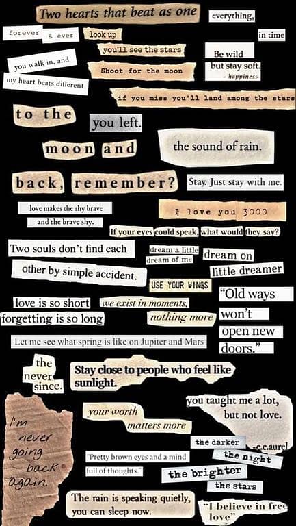 Journaling Aesthetic Stickers - Aesthetic Stickers - Scrap Book Stickers - Encouragement Quotes Sticker - Pack of 20