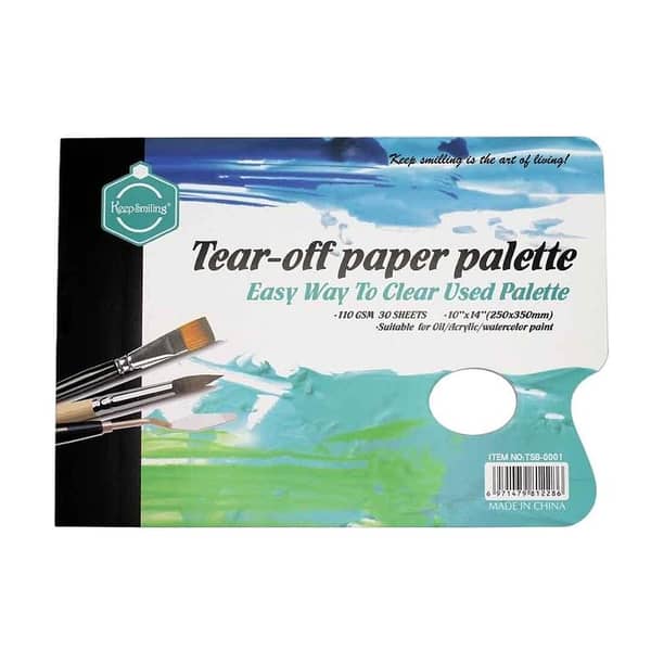 Keep Smiling TEAR-OFF PAPER PALETTE 110g 30pages