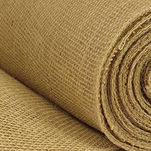 Pure Jute Fabric of Jute Cloth Half Meter 1 Meter 2 Meter 3 Meter Decorative Wall Covering DIY Handmade Fabric Width (43 inches)