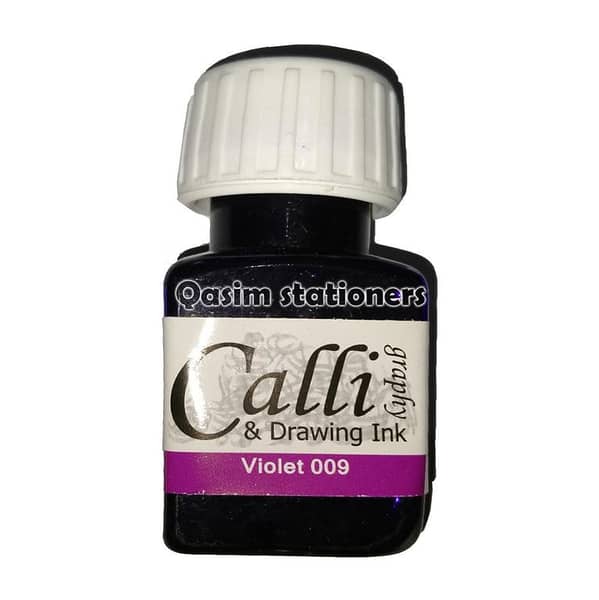 Calligraphy Qalam ink for Urdu and Arabic Calligraphy all colors - 1pcs