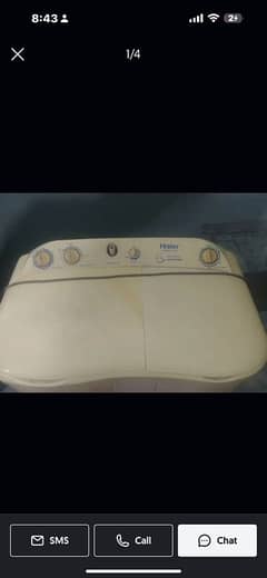 washing machine semi automatic haier 80-000 8kg