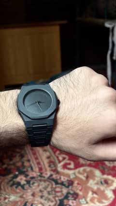 Arabic black Aura watch