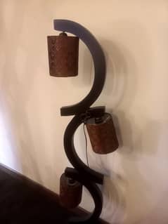 Lamp stand and shades