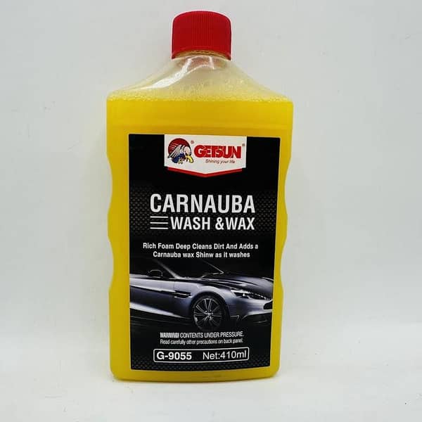 Getsun G-9055 Carnauba Wash And Wax 410 ml