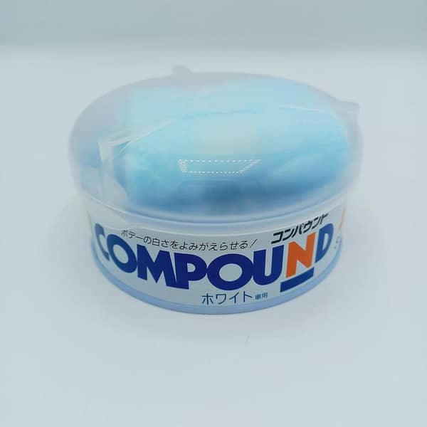 Soft99 Rubbing Compound -White-For Removing Scratches