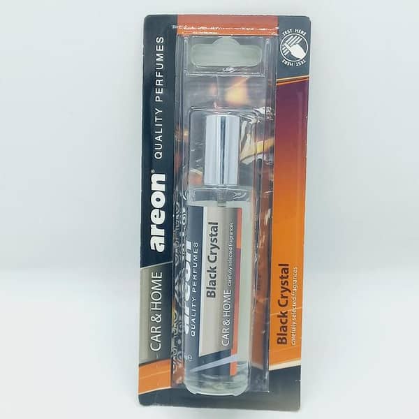 Areon CAR Perfume 35 ml I Car & Home Air Freshener Spray I I Black Crystal Scent