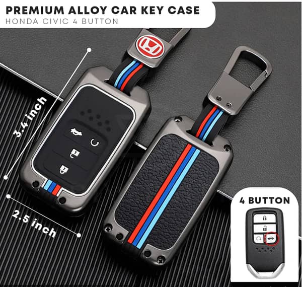 Ally Car Key Case For Honda Civic Turbo 2016-2021