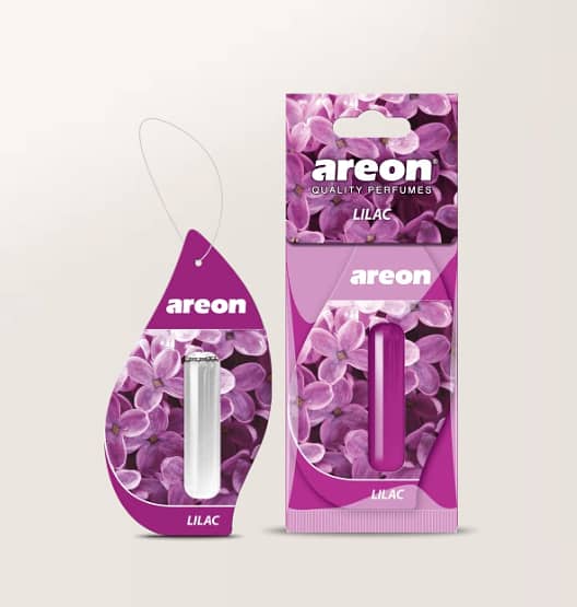 Areon Liquid Perfume Card 5ml -Lilac-