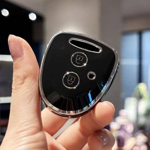 Transparent SmokeTPU Car Key Case for Daihatsu Mira