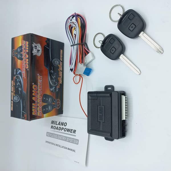 Milano Car Keyless Entry System For Toyota Keys