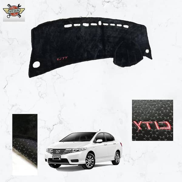 Velvet Dashboard Mat for Honda City 2009-2022