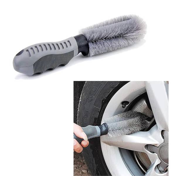 Auto Hub Car Alloy Wheels, Tires And Rims Cleaning Brush