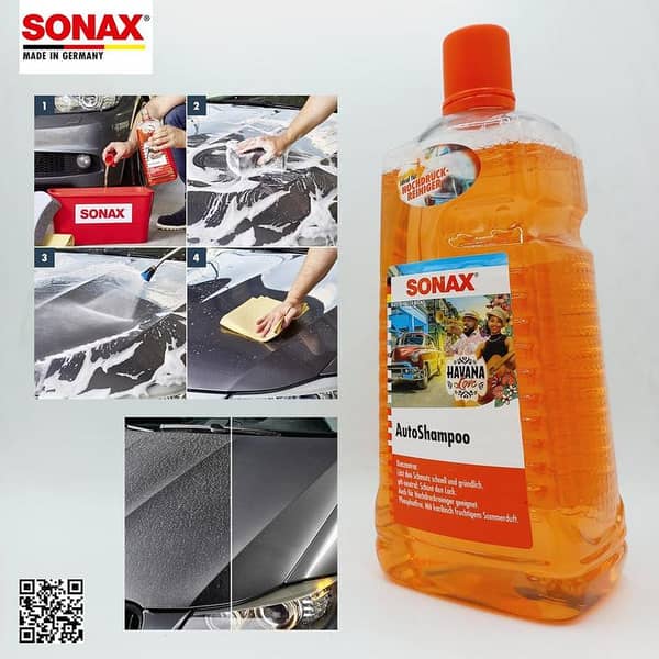 SONAX Auto Shampoo Car Shampoo Concentrate, 2 L for Cars