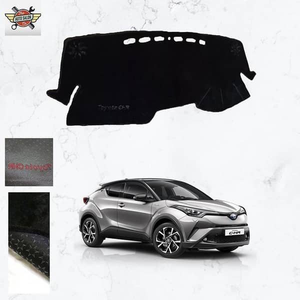 Velvet Dashboard Mat for Toyota CH-R 2016-2022