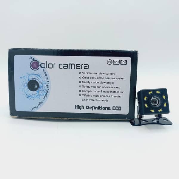 Car Rear View Camera 8 Led Back Camera -Universal-
