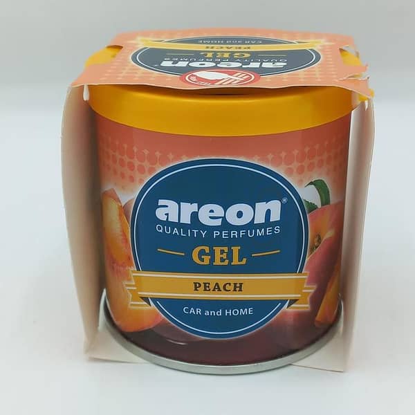 Areon Gel Car Perfume For Car And Home -PEACH-