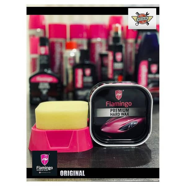 Flamingo Permium Hard Wax Body Polish For Cars & Bikes