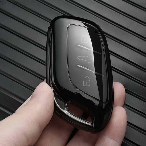 MG HS smart key Transpaerant Smoke Key Cover -TPU Quality-