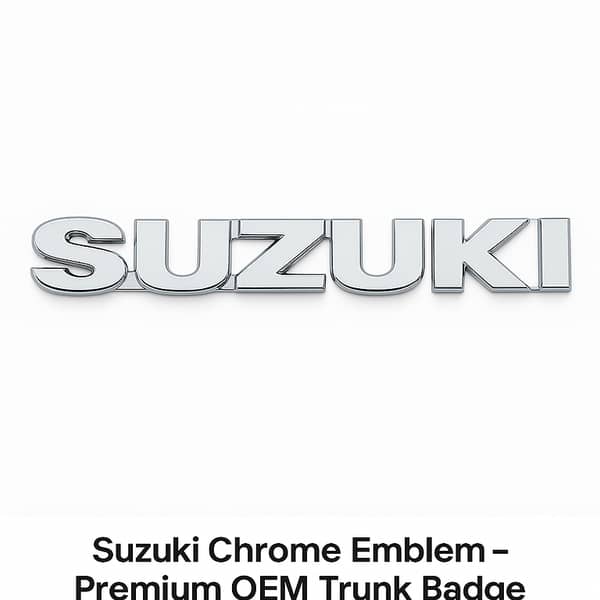 Suzuki Plastic Car Emblem