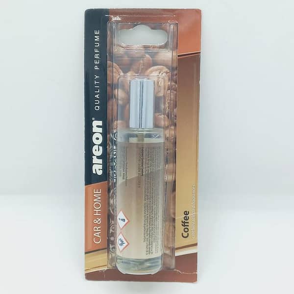 Areon CAR Perfume 35 ml I Car & Home Air Freshener Spray I Coffee Scent I