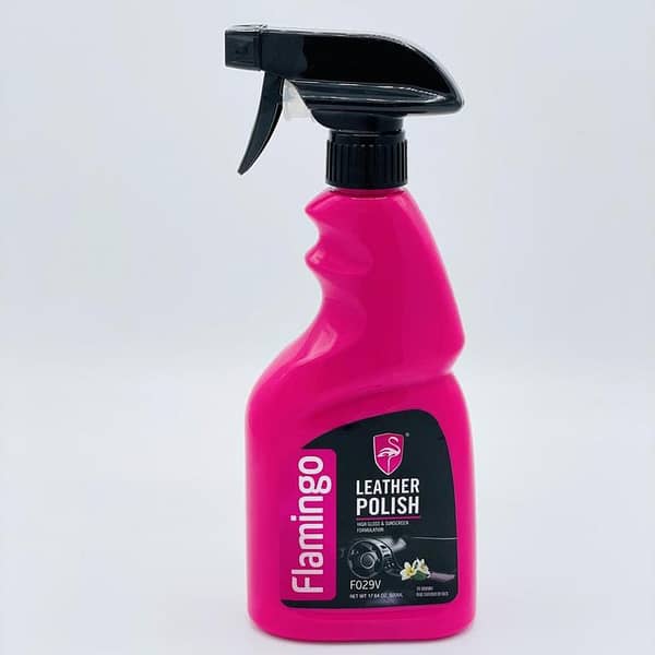 Flamingo Leather Polish for Cleaning and Conditioning Leather Products