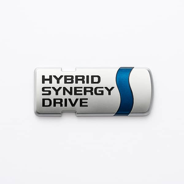 Toyota Hybrid Synergy Drive Emblem - Plastic Badge
