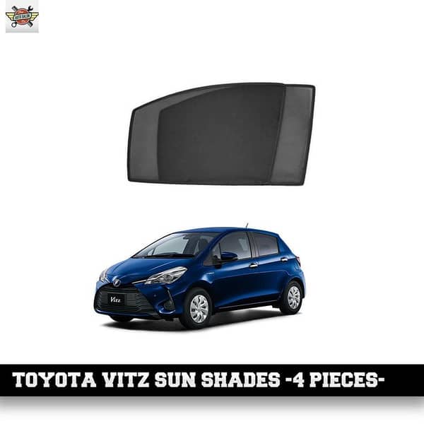 Toyota Vitz Sun Shade Set - 4 Pieces - No Logo