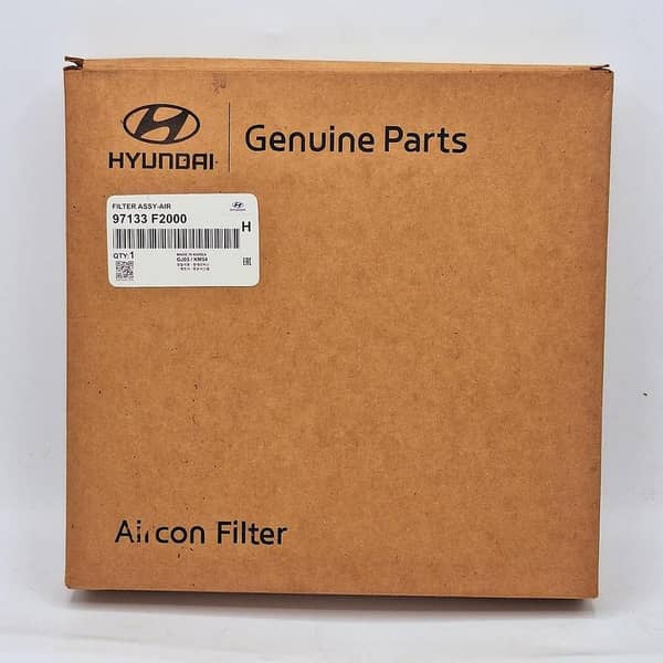 Original Hyundai Tucson And Elantra Ac Filter -97133 F2000 - Made In Korea -