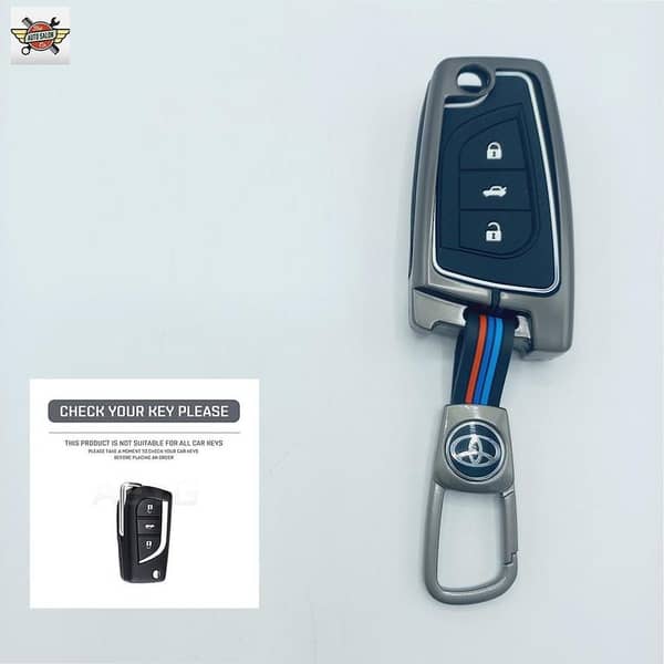 Toyota Grande 2015 Remote Key Ally Metal Cover
