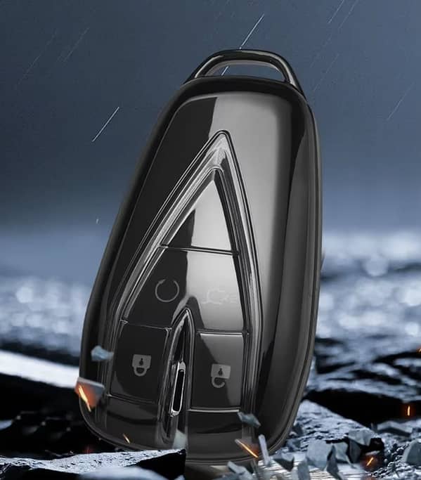 Changan Oshan X7 smart key Transpaerant Smoke Key Cover -TPU Quality-