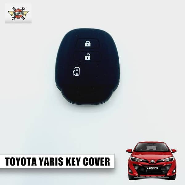 Silicone Key Cover for Toyota Yaris